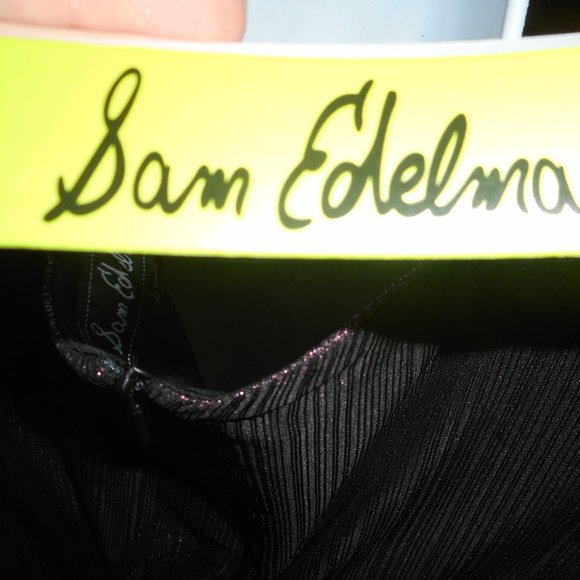 NWT Sam Edelman Purple metallic ruffle dress, 6 - Picture 14 of 14